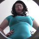 A fat, Polish girl speaks to us in English, then sits down on a potty chair and takes a shit that comes out of her ass with explosive force. Action is recorded from below for a bowlcam type effect. Presented in 720P HD. Over 6 minutes.